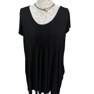 DKNY Ribbed Modal Stretch Lounge Dress / T-Shirt Dress XL